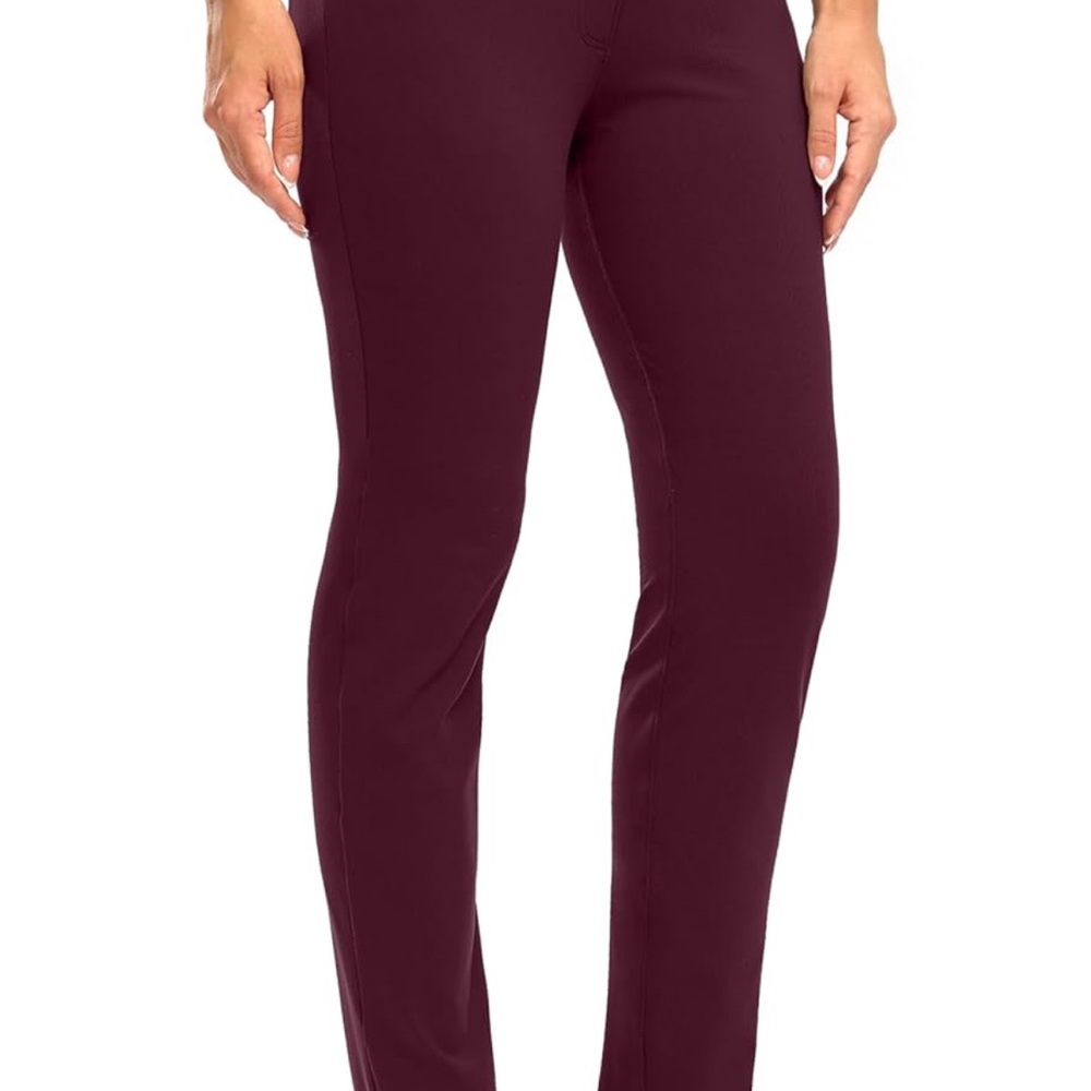 Women's Burgundy Pants